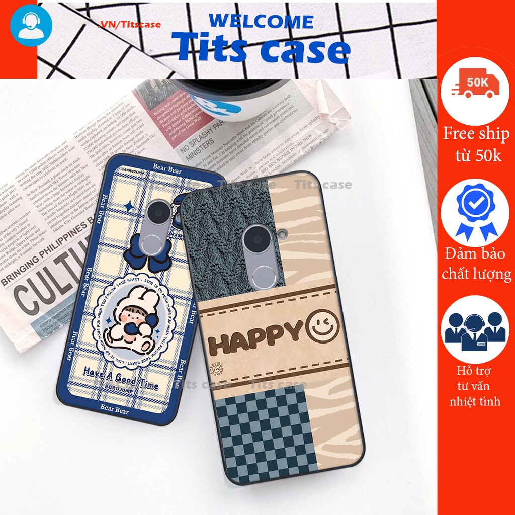 Ốp lưng Huawei Y7 PRIME 2017 in hình bò sữa, gấu be@r, cute cực  ĐỈNH -  cực CHẤT-  cực COOL