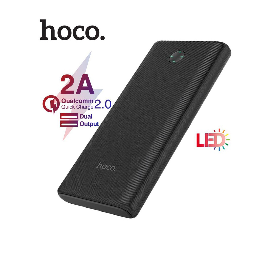 Sạc dự phòng Hoco CJ1 pin 10000mAh đèn Led tương thích với nhiều thiết bị