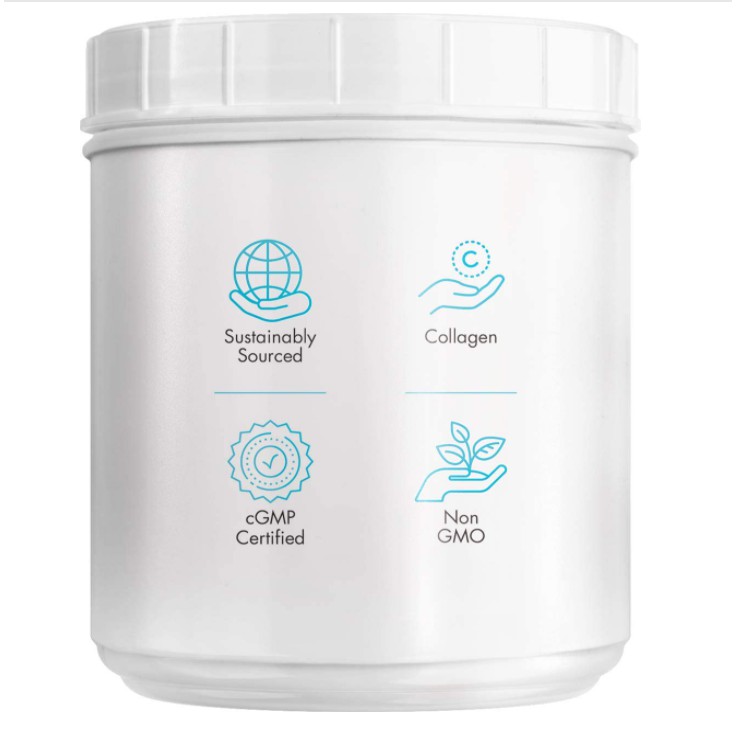 Codeage Marine -Codeage Caught Hydrolyzed Fish Collagen Peptides Type 1 & 3 Collagen Protein Supplement 450G