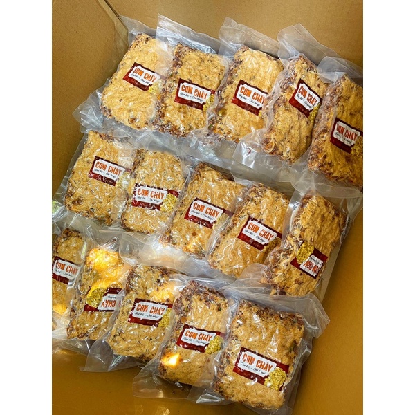Cô Út Sài Gòn -Cơm Cháy Gạo Lứt Chà Bông - 250gr