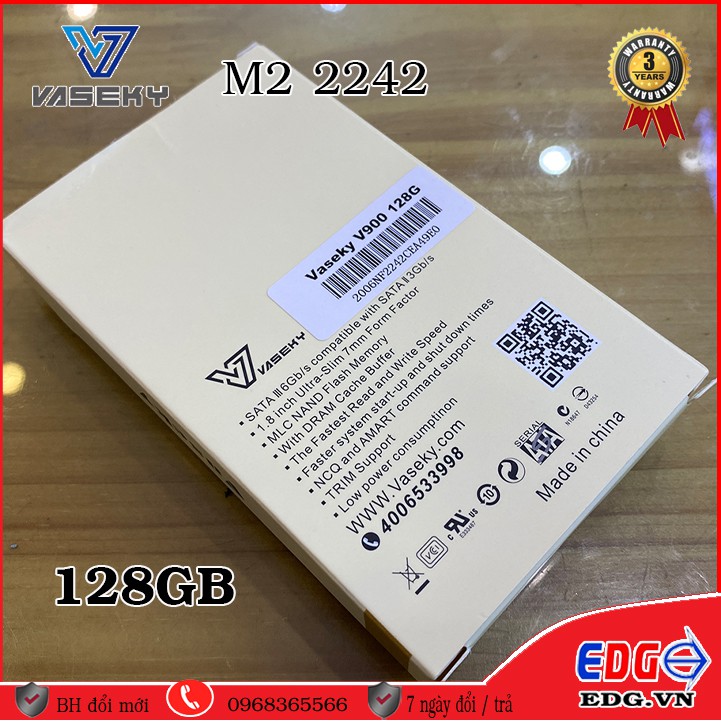 Ổ cứng SSD M2 2242 128gb VASEKY | BigBuy360 - bigbuy360.vn
