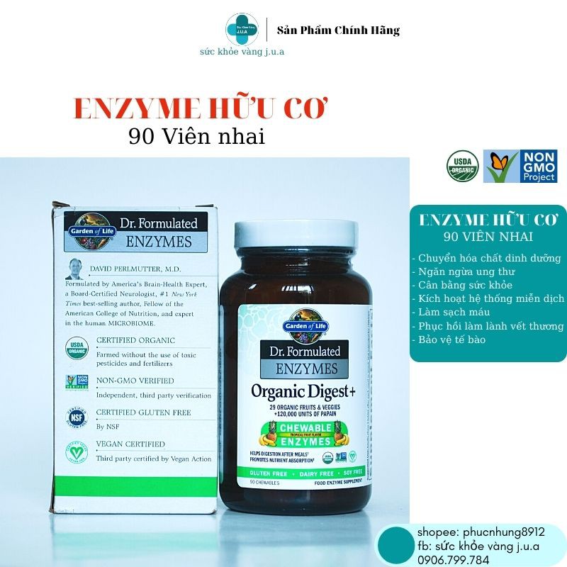 VIÊN NHAI ENZYME - CÂN BẰNG SỨC KHOẺ