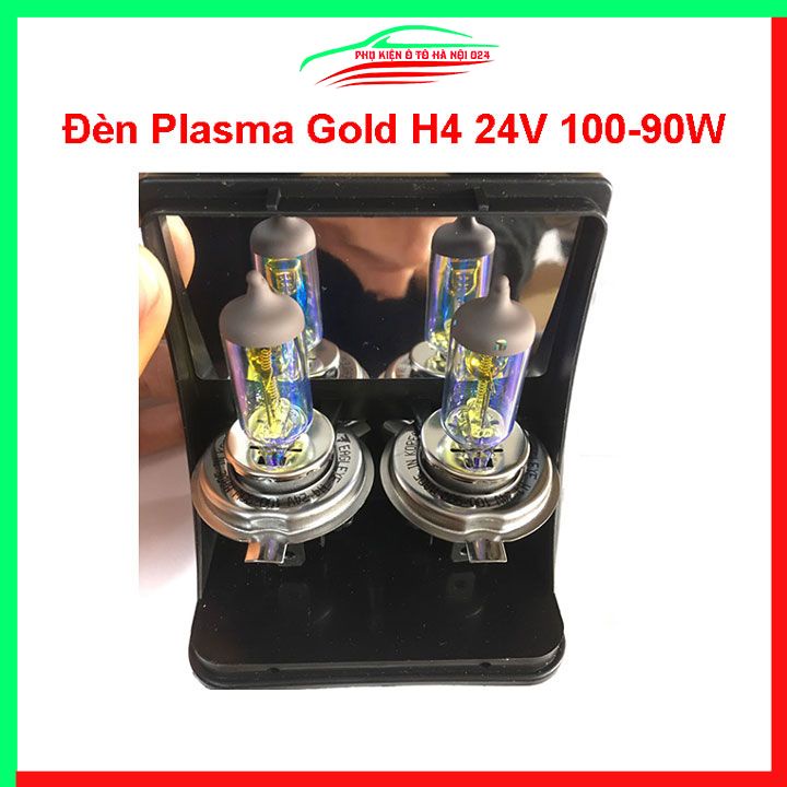 Bộ 2 đèn plasma gold H4 24V 100-90W chất lượng cao Hàn Quốc