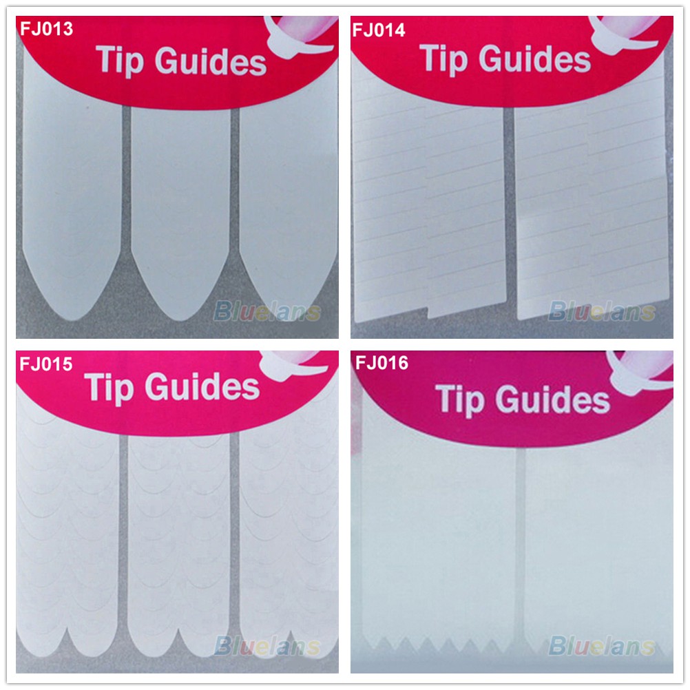 Tấm giấy 48 miếng dán giúp trang trí móng nghệ thuật bằng PVC kích thước 10x6.5cm