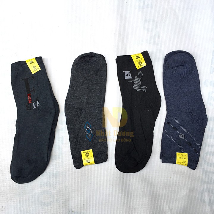 Vớ Tất Nam Màu Sậm Thấm Hút Tốt Vớ Đi Giày