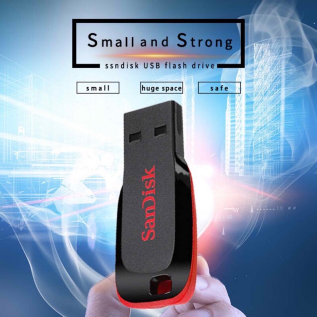 Usb Hiệu SanDisk CZ50 32GB / 64GB / 128GB Dung Lượng 2.0