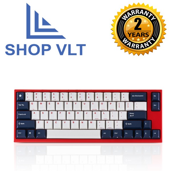 Bàn phím cơ Leopold FC660M PD White Blue Star - HÀNG CHÍNH HÃNG