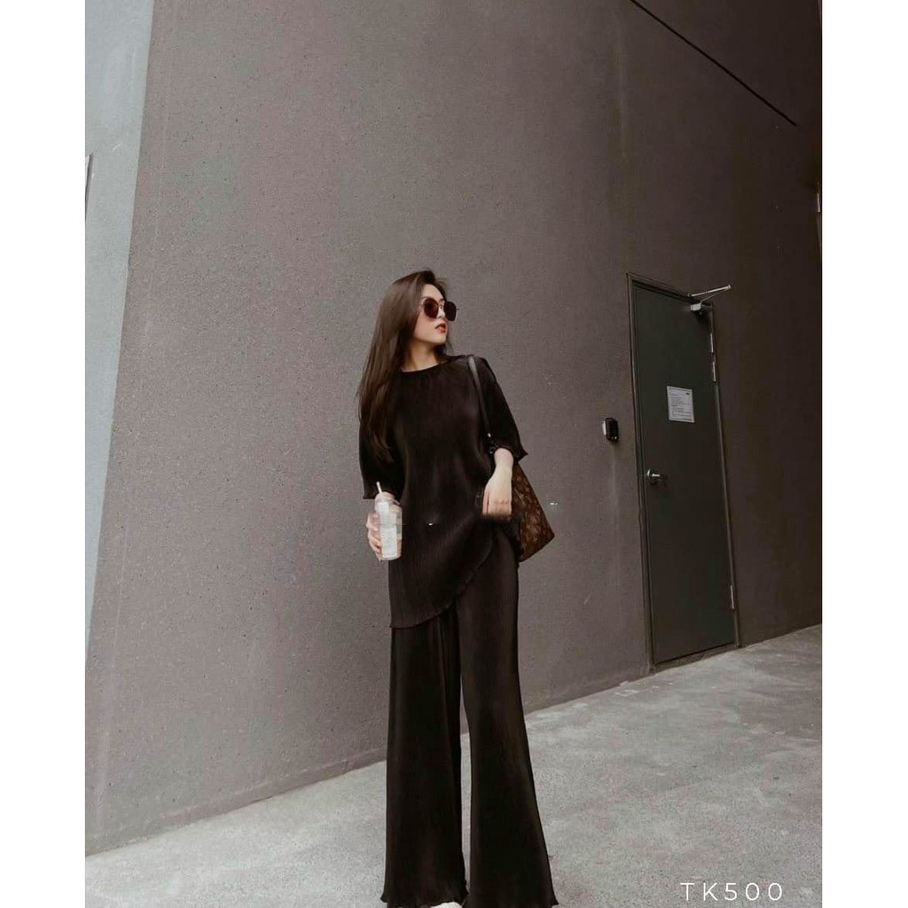 Set Dập Li Tăm Oversized Cá Tính Dạo Phố Tôn Dáng Nhiều Màu