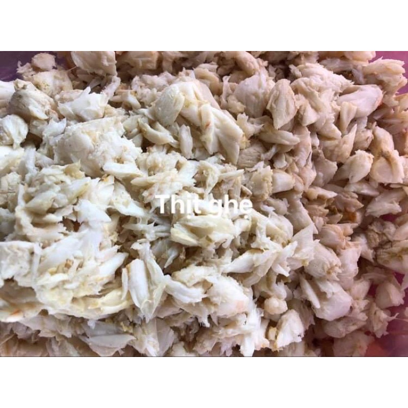 Thịt mình ghẹ tươi ngon, mới và ngọt -0.5kg