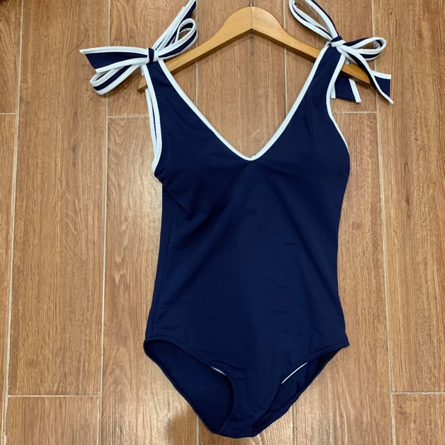 Bikini 1mảnh bèo nơ cột vải (hàng thiết kế sang chuẩn loại 1)