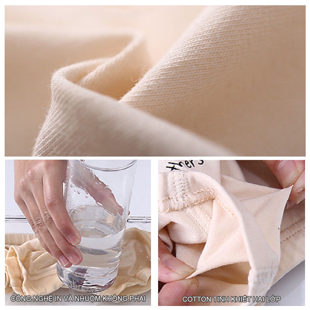 Quần Lót Bé Gái Chất Liệu COTTON Kháng Khuẩn Co Giãn Đàn Hồi Tốt Họa Tiết Động Vật Dễ Thương Mã DL-008