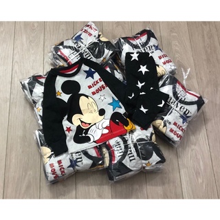 Bộ bé trai Little Maven VN bộ cotton mickey