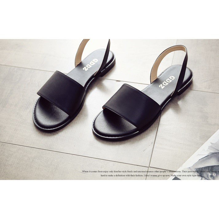 GIÀY SANDAL QUAI NGANG BẢN TO CÓ SIZE LỚN 35-42