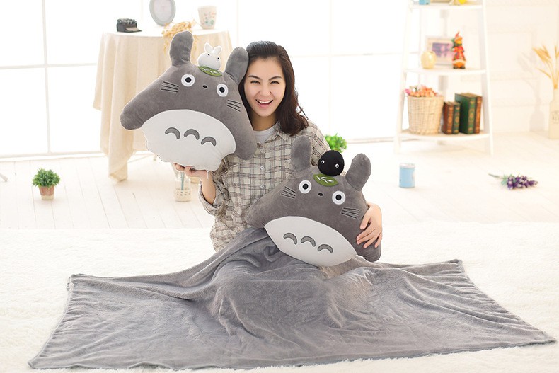 Gối Ôm Hình Totoro / Mèo Con Xinh Xắn Đáng Yêu