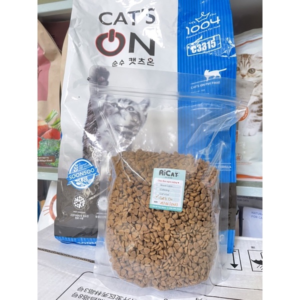 Thức Ăn Hạt CATS ON Bao 5kg Cho Mèo | Hạt CatsOn Ngăn Ngừa Bệnh Đường Ruột