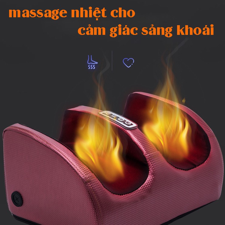 Máy Massage bàn chân- Máy mát xa bấm huyệt bạn chân an toàn và tiết kiệm