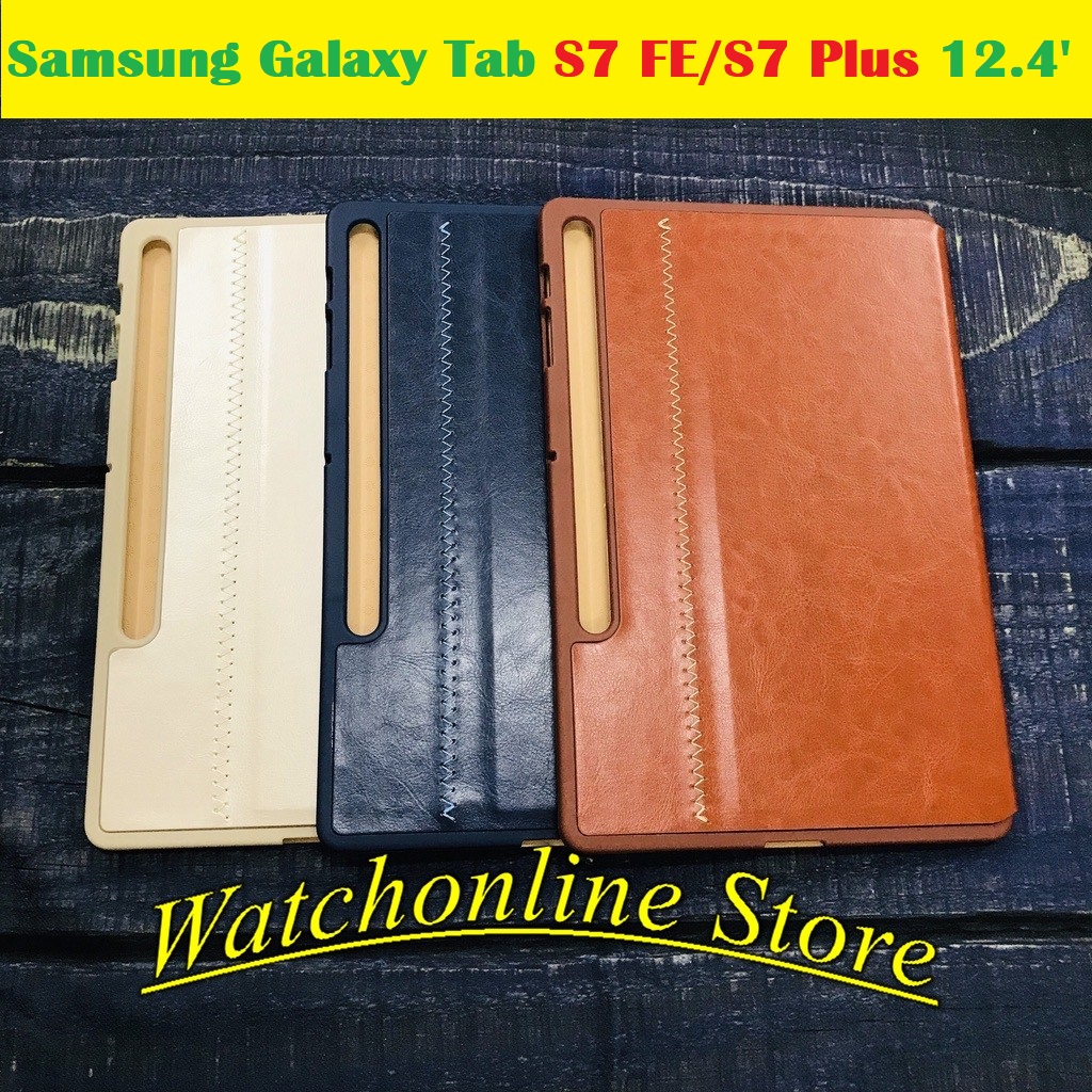 Bao da Kaku cho Samsung Galaxy Tab S7 FE SM- T730 T735 Tab S7 plus 12.4 2020 SM- T970 T975 T976