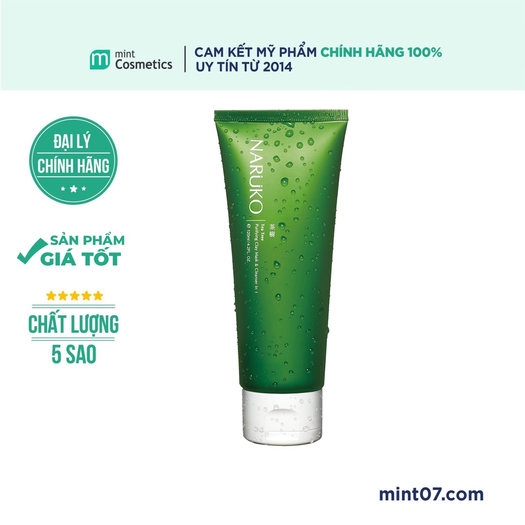 Sữa rửa mặt Naruko Tea Tree