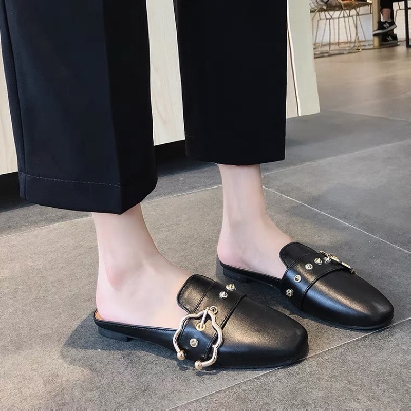 Dép sục nữ khoá gài đinh tán BIG SIZE 35-43
