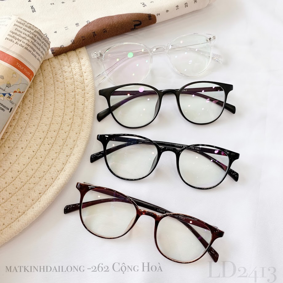 GỌNG NHỰA KIỂU DÁNG BASIC DÀNH CHO NAM NỮ nhận lắp tròng kính | BigBuy360 - bigbuy360.vn