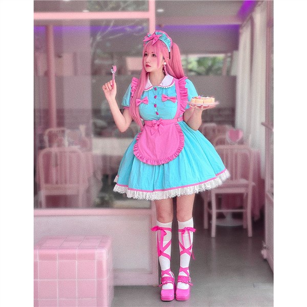 Đầm lolita Thời Trang Retro Đáng Yêu Cho Nữ Kiểu Mỹ 50s