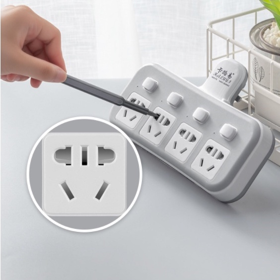 Ổ điện chia cổng tiện lợi có công tắc - Ổ điện thông minh