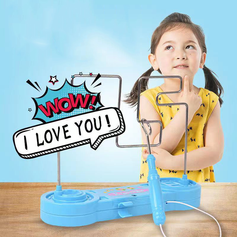 Đồ chơi giáo dục khoa học cho trẻ em, Mê cung điện 3D với âm thanh ánh sáng, Trò chơi trên bàn vui nhộn an toàn Đào tạo tập trung và phối hợp tay mắt