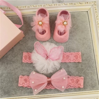 Set giày băng đô 0-3 tháng ( 16 mẫu )