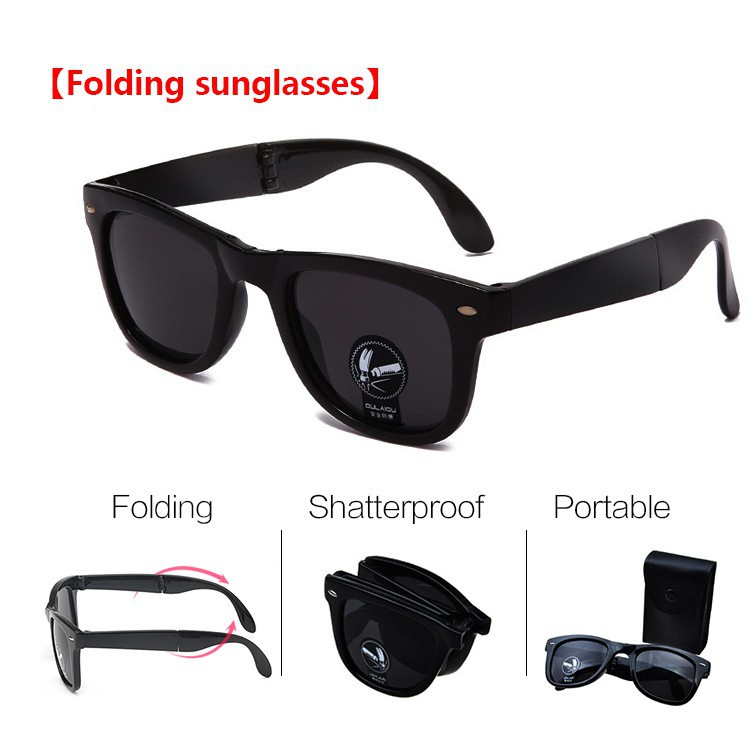 Kính Mát Thể Thao Dạng Gập An Toàn Chống Nổ Phong Cách Âu Mỹ Cho Nam Và Nữ