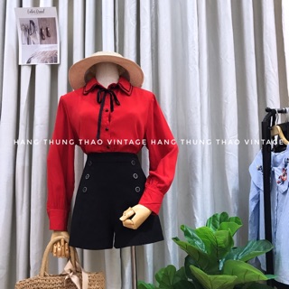 Áo somi hoạ tiết