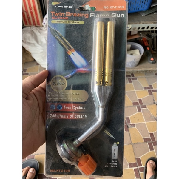 Đèn khò gas 2 nòng KOVAS