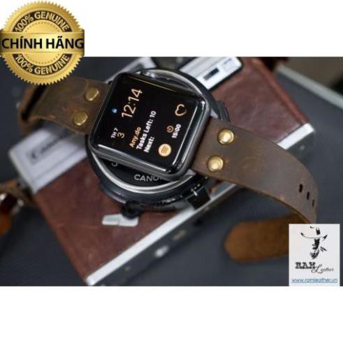 DÂY ĐỒNG HỒ PHI CÔNG (PILOT) DA SÁP NGỰA ĐIÊN CỰC CHẤT – RAM PILOT SÁP NGỰA – ĐỦ SIZE .