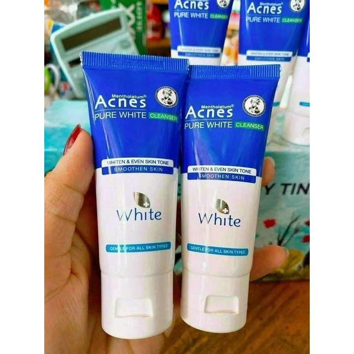 Sữa rửa mặt Acnes trắng da mờ sẹo và thâm 25g