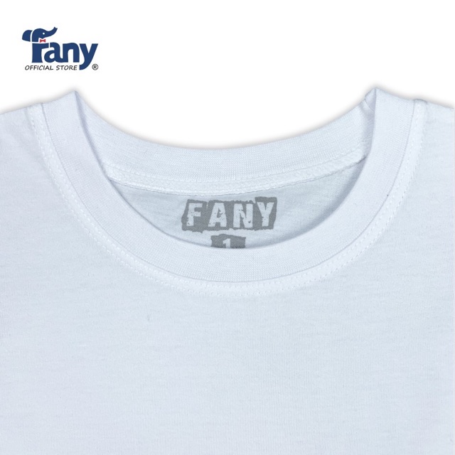 1 cai Áo thun tay ngắn trắng cho bé 0-3 tuổi hàng Fany 100% cotton