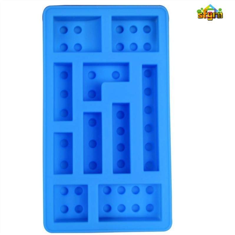 Khuôn Silicon Làm Bánh Đa Năng Tạo Hình Mảnh Ghép Lego Sáng Tạo