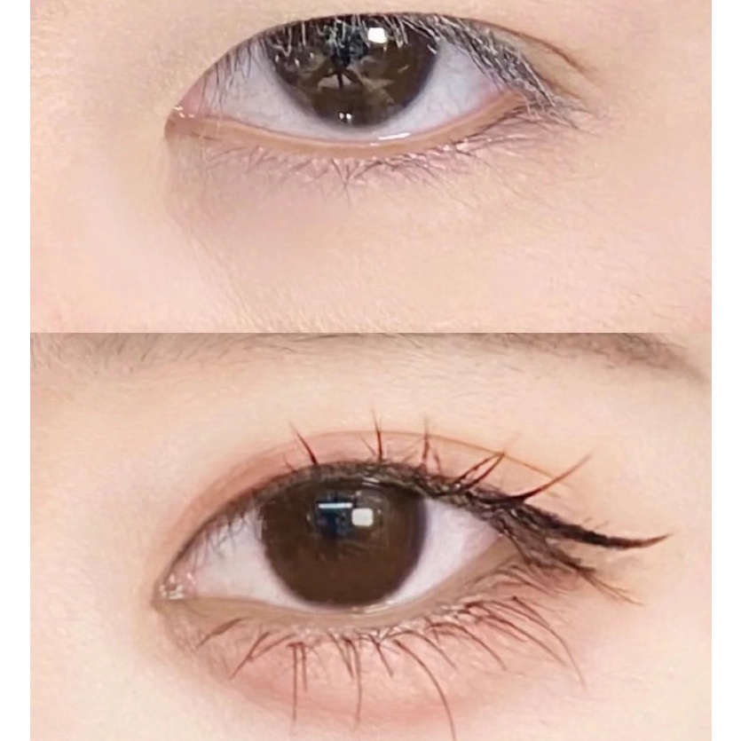 Bộ Bút Kẻ Mắt Dạng Lỏng + Bút Kẻ Mắt + Phấn Mắt Aegyo Sal + Bút Vẽ Lông Mi Màu Hồng Lâu Trôi Không Nhòe Chống Thấm Nước