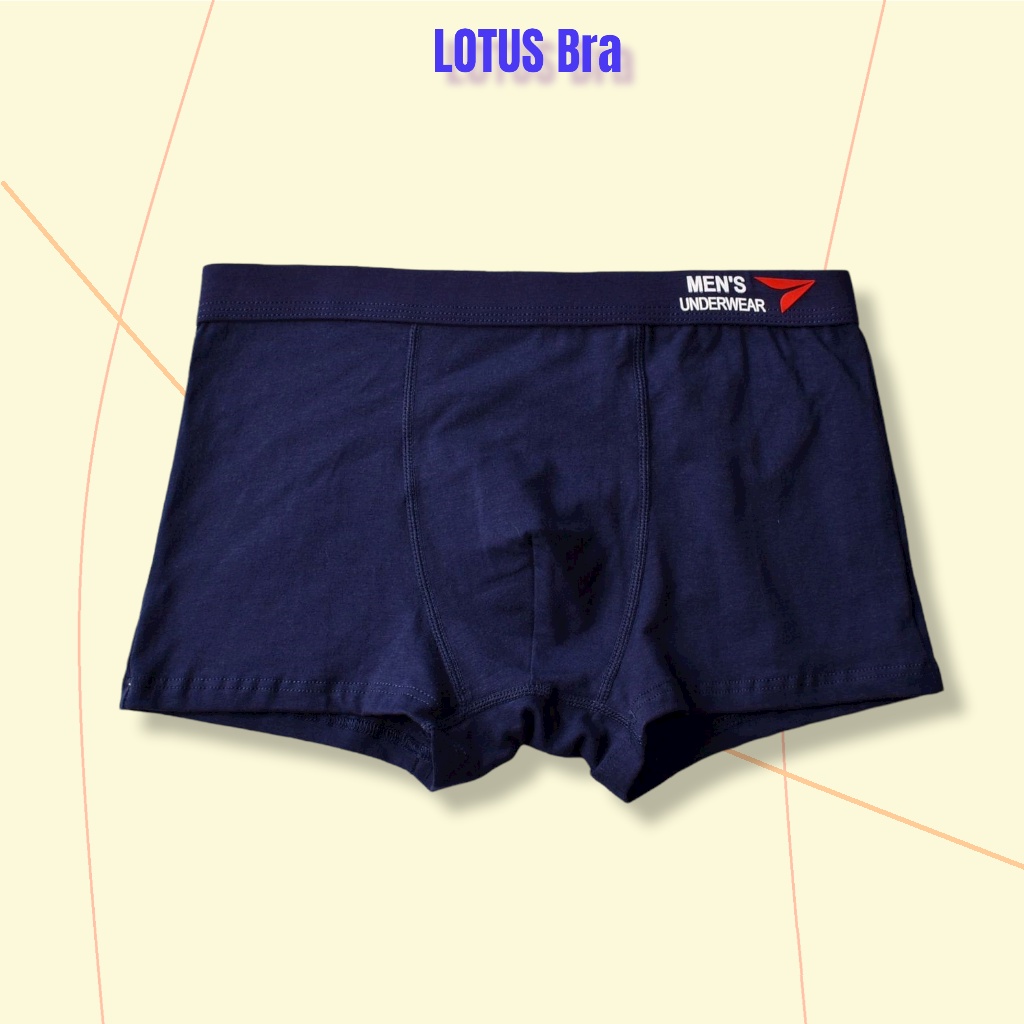 Quần lót nam boxer sịp đùi nam NuciFera X5 chất cotton dày mát co dãn thấm hút mồ hôi