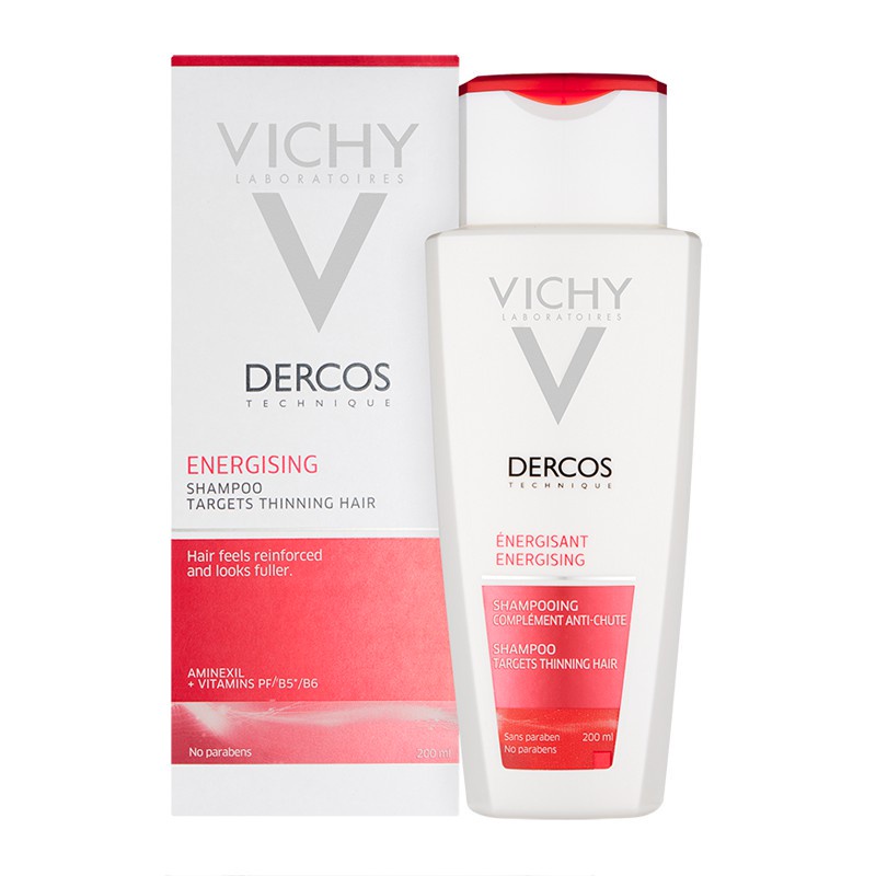 Dầu gộingăn ngừa và giảm rụng tóc Vichy Dercos Energising Shampoo Hairloss 200ml