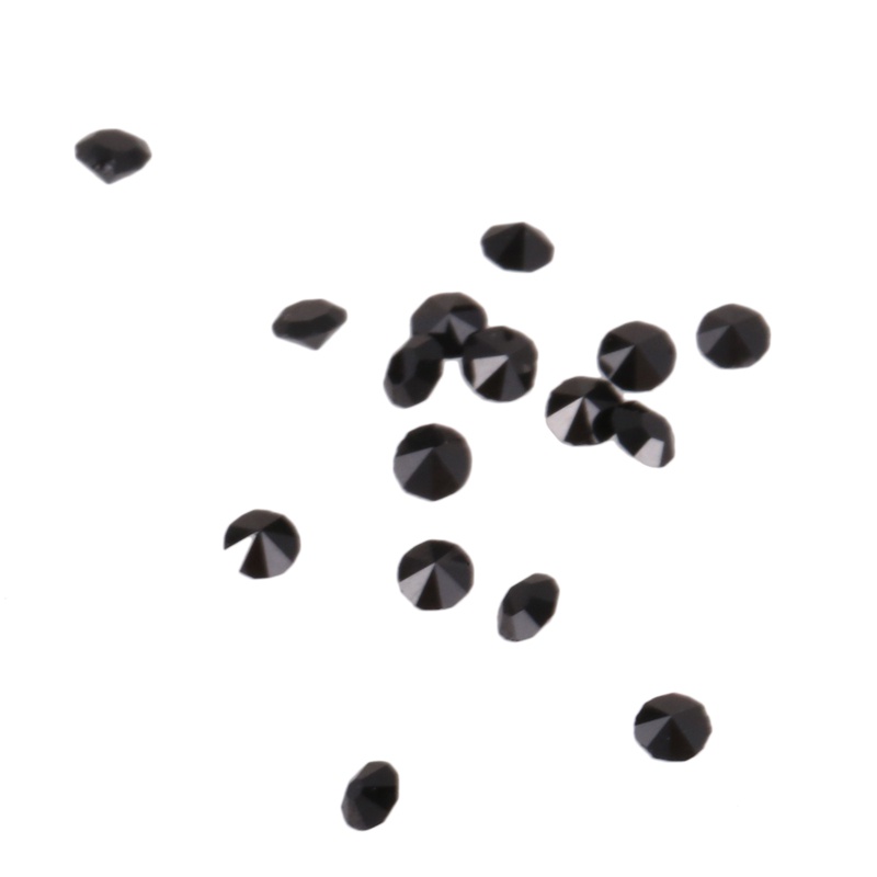 Bộ 1440 Viên Đá Pha Lê Nhỏ Màu Đen Đính Kim Cương Pha Lê DIY