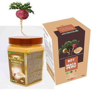 BỘT MACA PERU (Lepidium meyenii) ĐỎ 200G