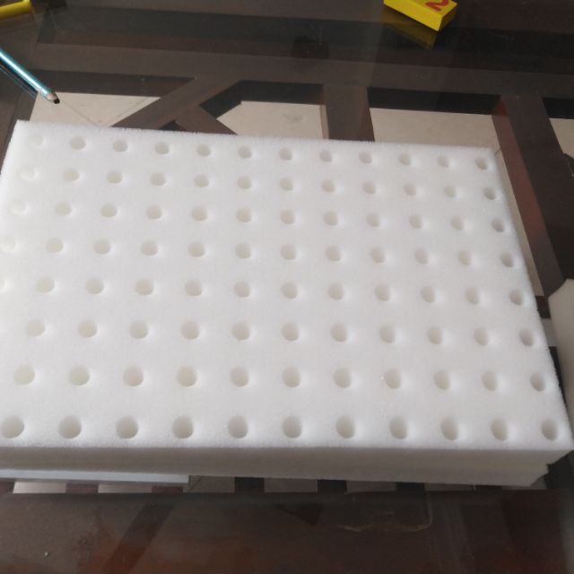 Sét 10 vỉ mút xốp ươm hạt Nhật Bản hàng sịn , lỗ to, tròn đều