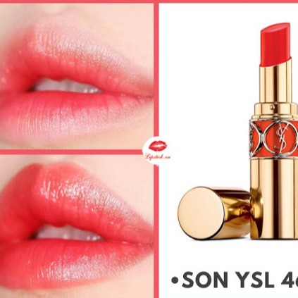 [Chính Hãng] Son YSL Rouge Volupte Shine màu 46 Orange Perfecto