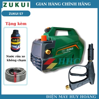 Máy rửa xe mini - Máy rửa xe cao áp chính hãng Zukui S8 công suất 3000W có chống giật - chống cháy