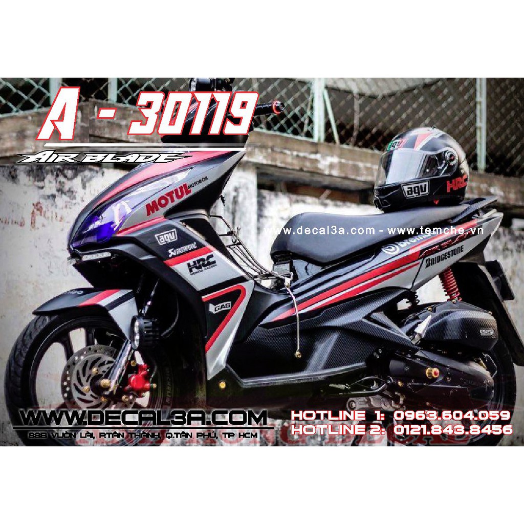 Tem HRC xe Air Blade