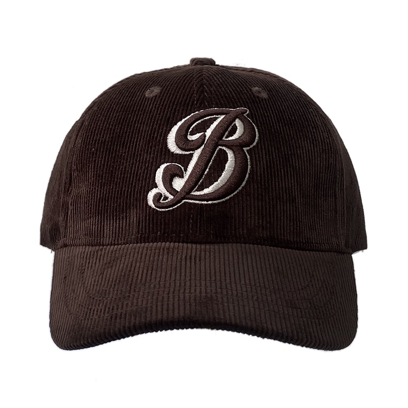 Mũ Lưỡi Trai Vải Nhung Thêu Họa Tiết 3D Phong Cách Retro Mỹ