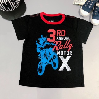 Áo thun bé trai Place size đại (4-14T)