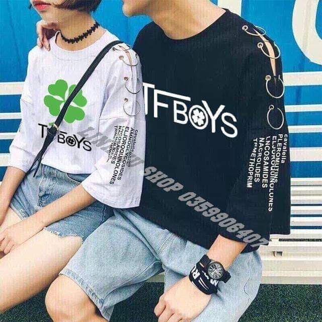 Áo khuyên vai TFBOYS hàng đủ size in theo yêu cầu