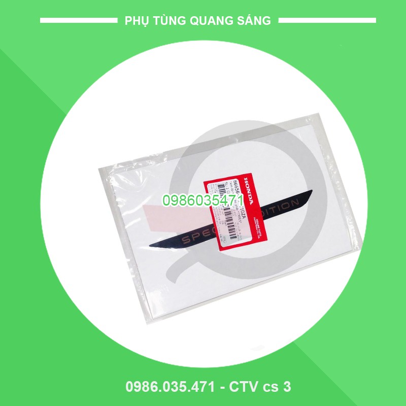 86656-K1F-V10ZA | Tem Sườn phải AB / AIR BLADE 2020 Special Edition *TYPE1* (Chính hãng Honda)