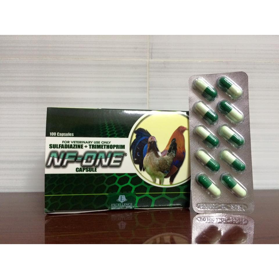 NF-One dành cho gà bị phân xanh, phân trắng (5 viên)