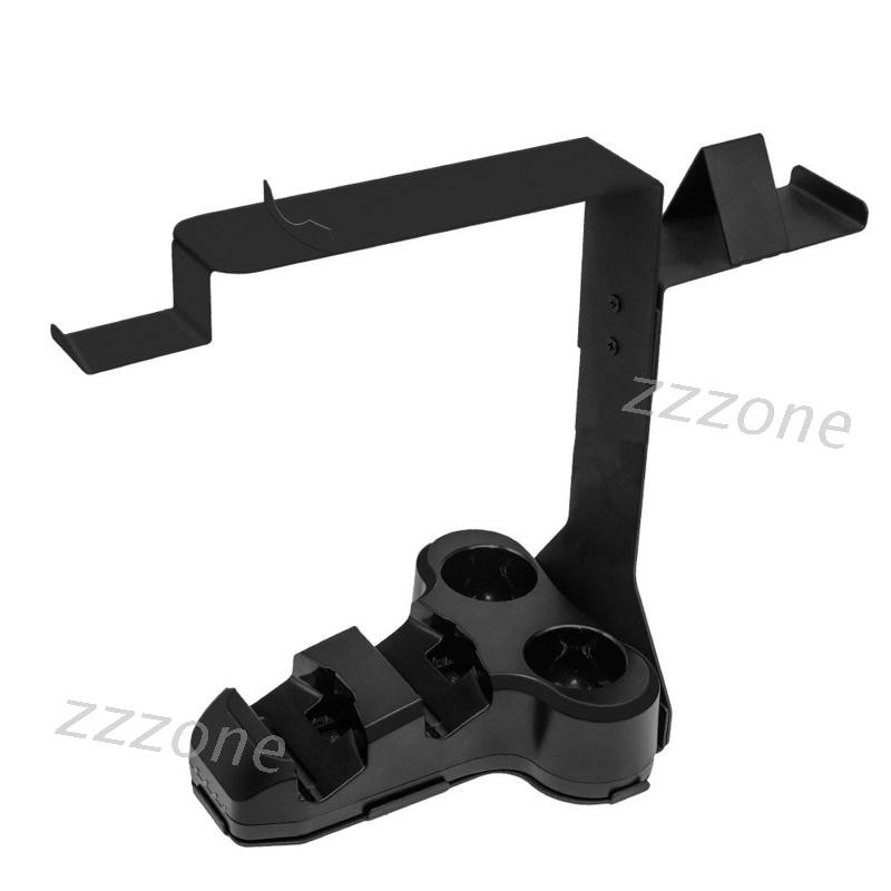 zzz* 4 in 1 PS4 and PSVR Controller Charging Stand Headset Support Showcase Display